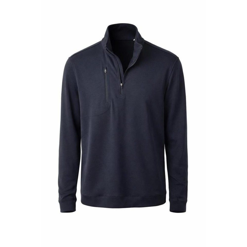 NWT Walter Hagen Performance 11 Quarter Zip Long Sleeve Pullover Shirt SZ S Navy